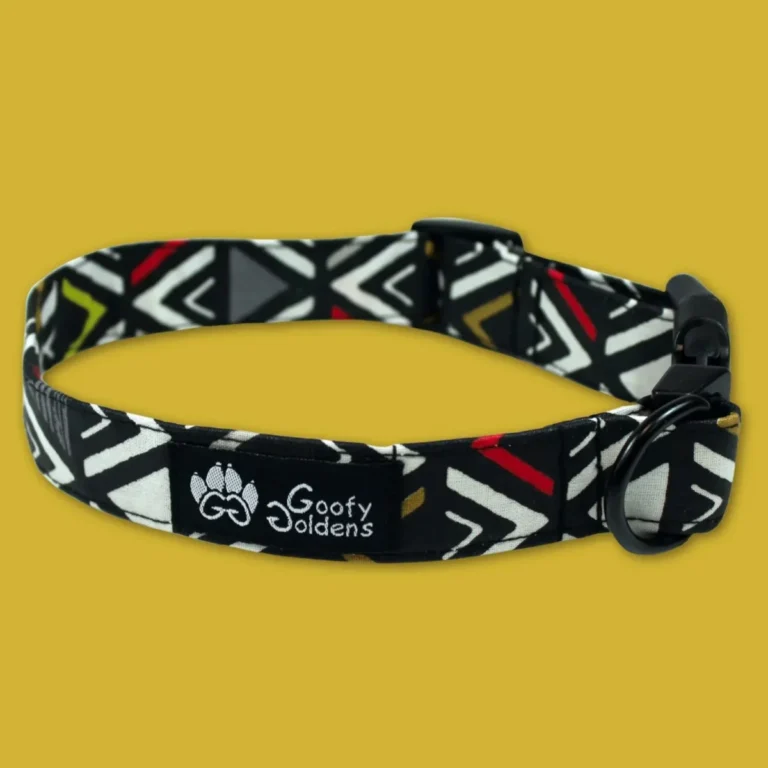 Comparatif des colliers pour chiens : guide complet 2 Collier-chien-tissu-Atzeque-face